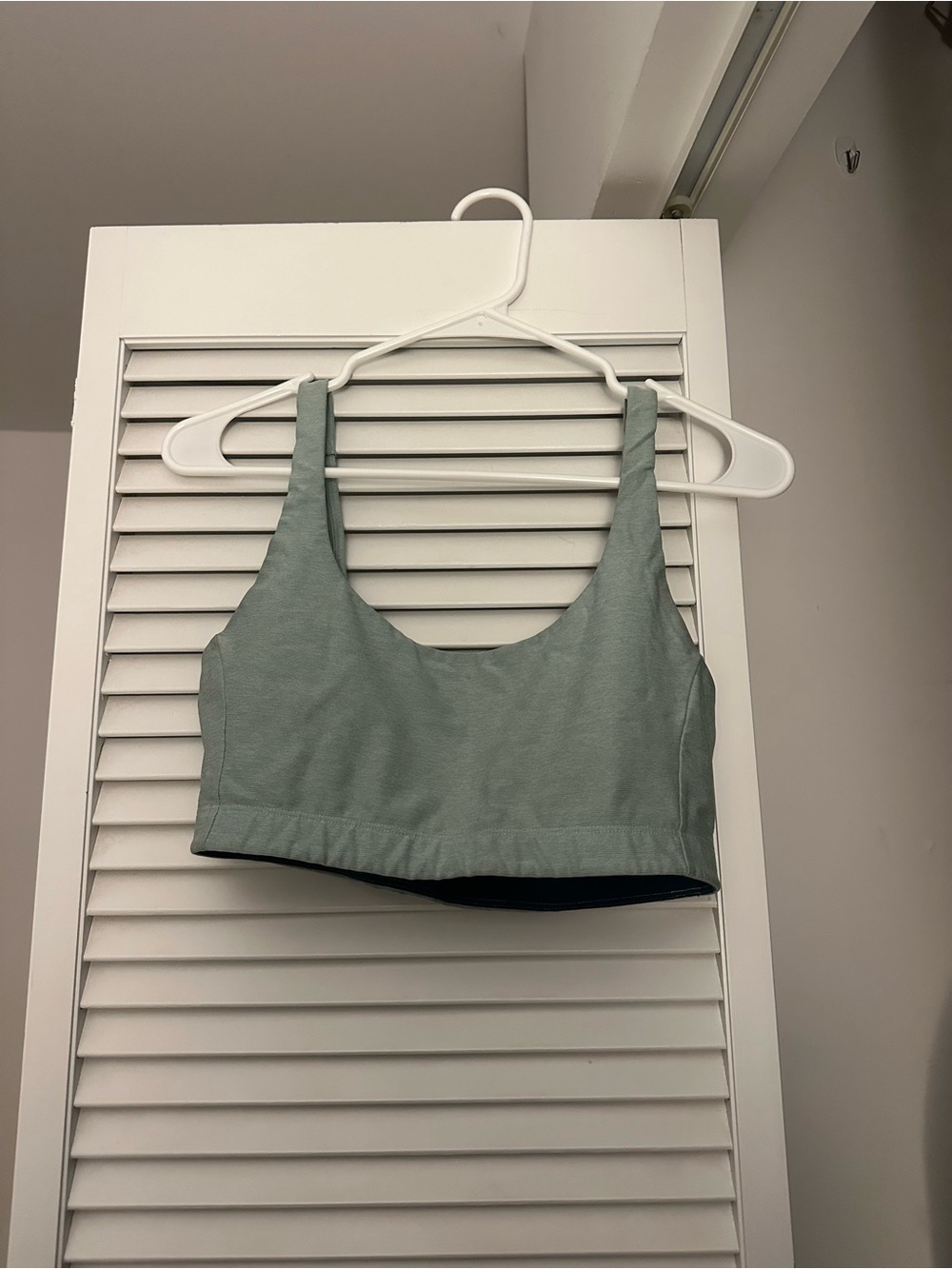 Outdoor Voices Mint/Light Blue Sports Bra